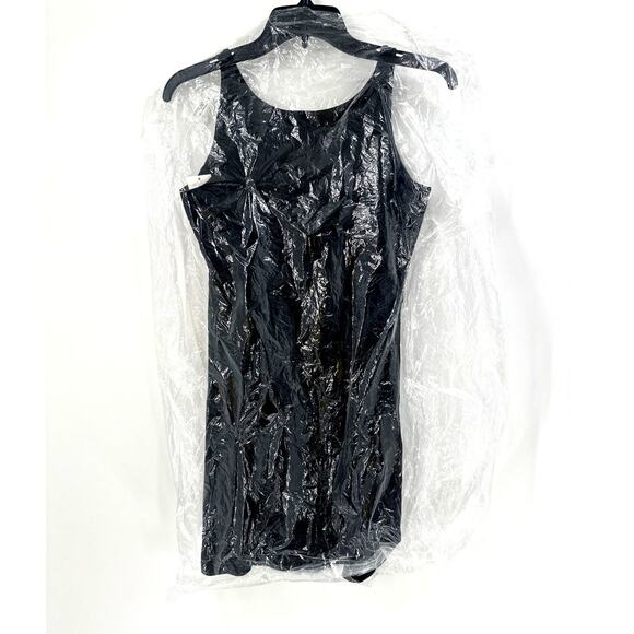 SPANX Women's Very Black Get Moving High Neck Dress Size S - Picture 3 of 10